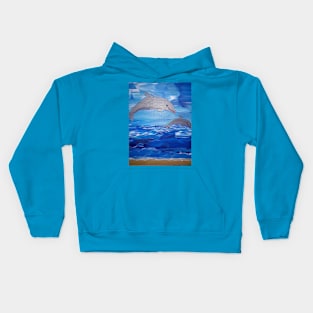 Jump for Joy  Dolphins Kids Hoodie